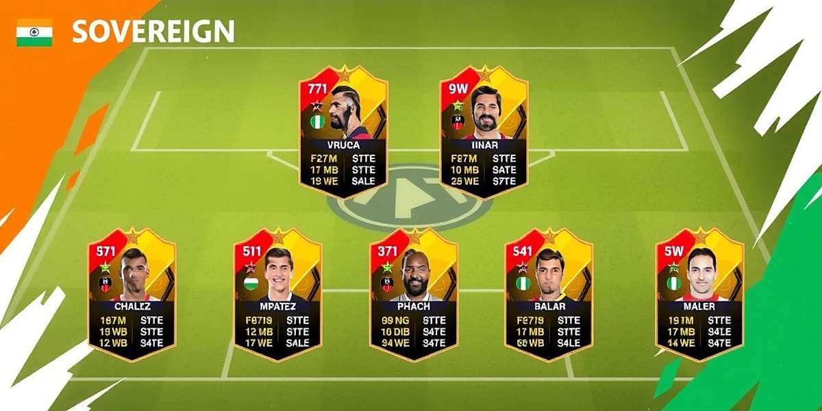 FIFA Mobile Sovereign - Team Building FIFA Mobile Sovereign team building screen showing Indian player cards