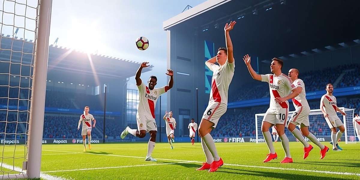 FIFA Mobile Sovereign - Goal Celebration FIFA Mobile Sovereign players celebrating a goal in the game